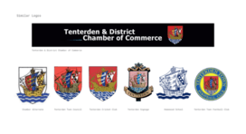 Collection of logos in Tenterden all with a ship theme.